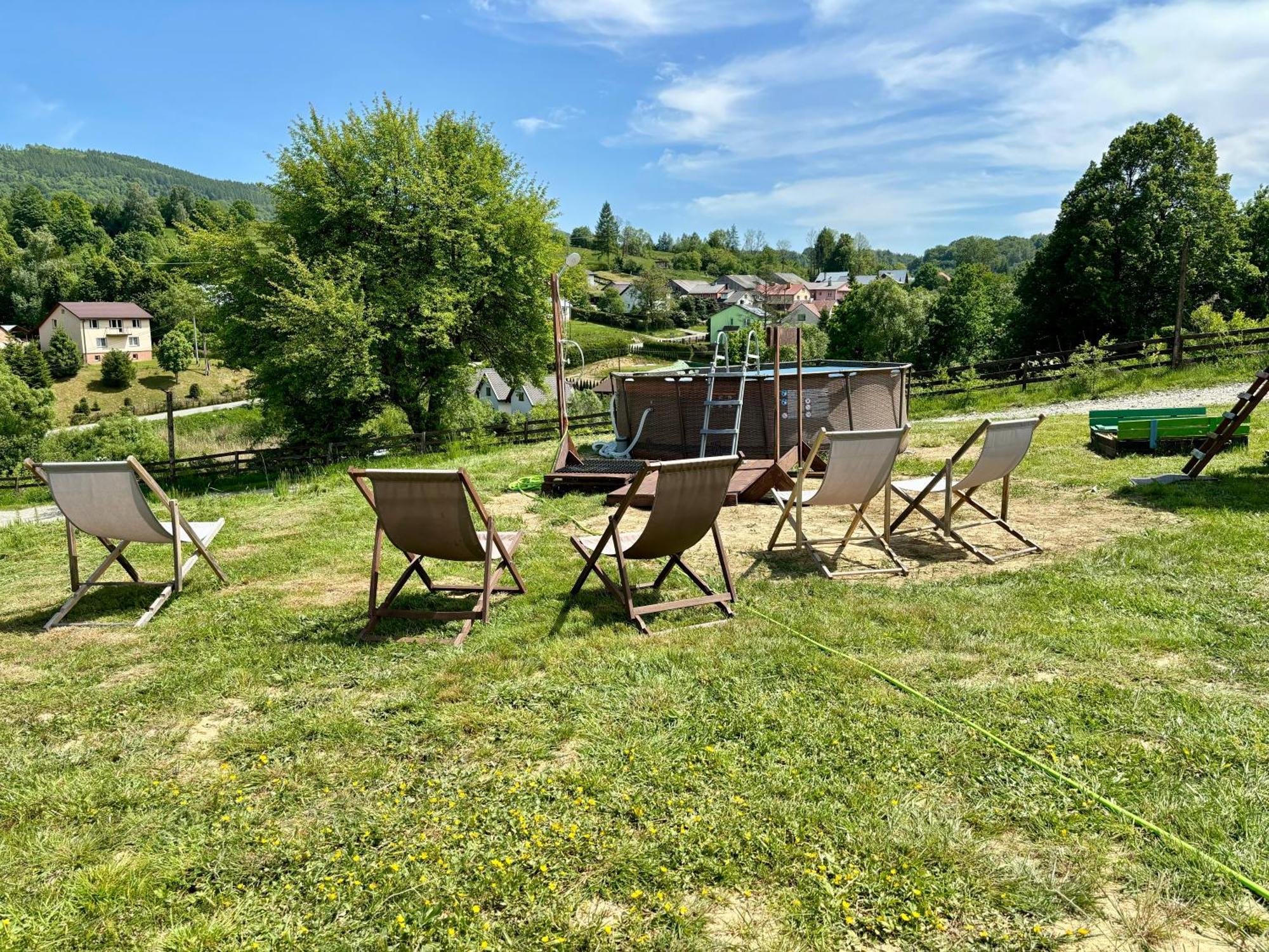 Glamping Bieszczady Z Jacuzzi I Basenem Hotel Солина Екстериор снимка